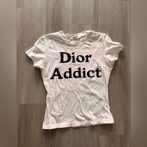 Dior Addict White T-Shirt